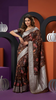 Crepe Silk Digital Printed Saree