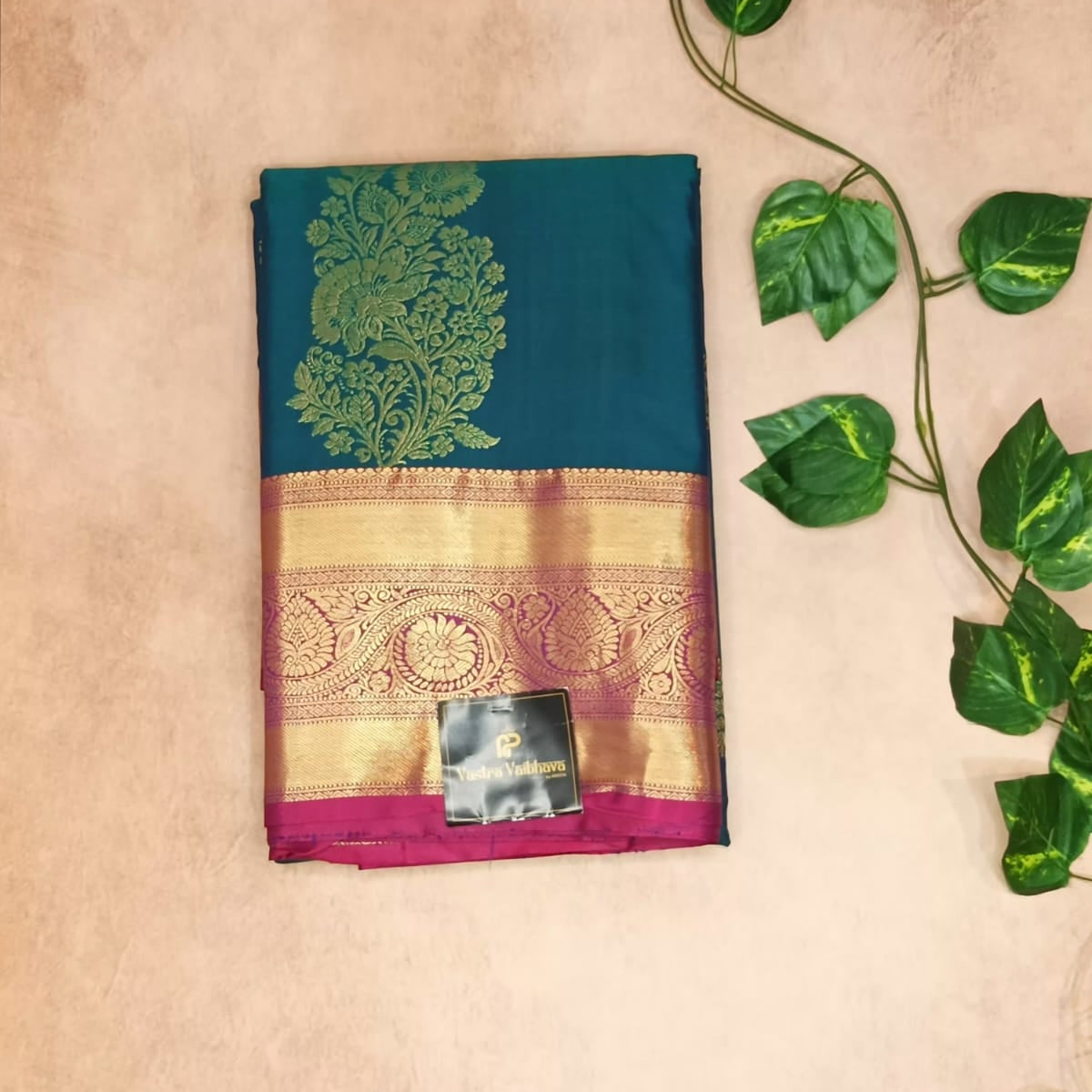 SEMI KANCHIPURAM SILK SAREE - PREMIUM QUALITY