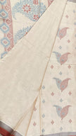 Pure Cotton 2 Leaves Pattern Saree  80/80