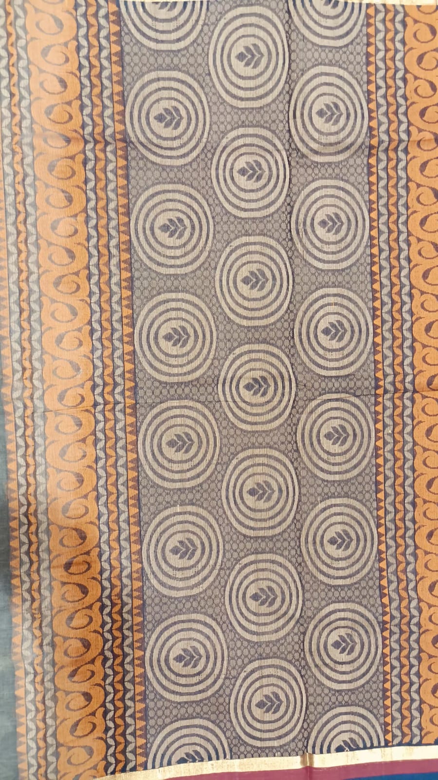 Pure Handloom Cotton 120/100 Saree