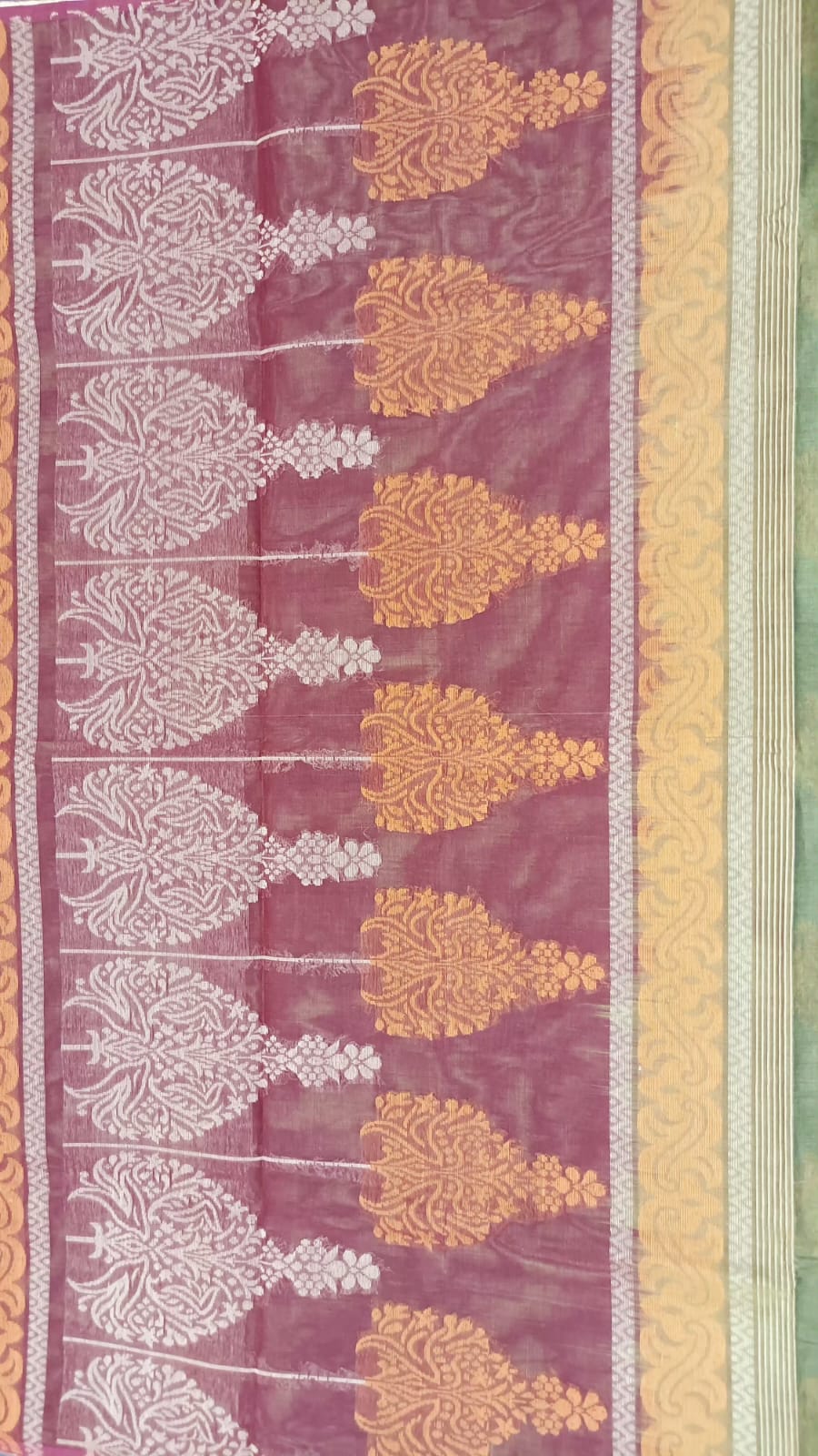 Pure Handloom Cotton 120/80 Saree