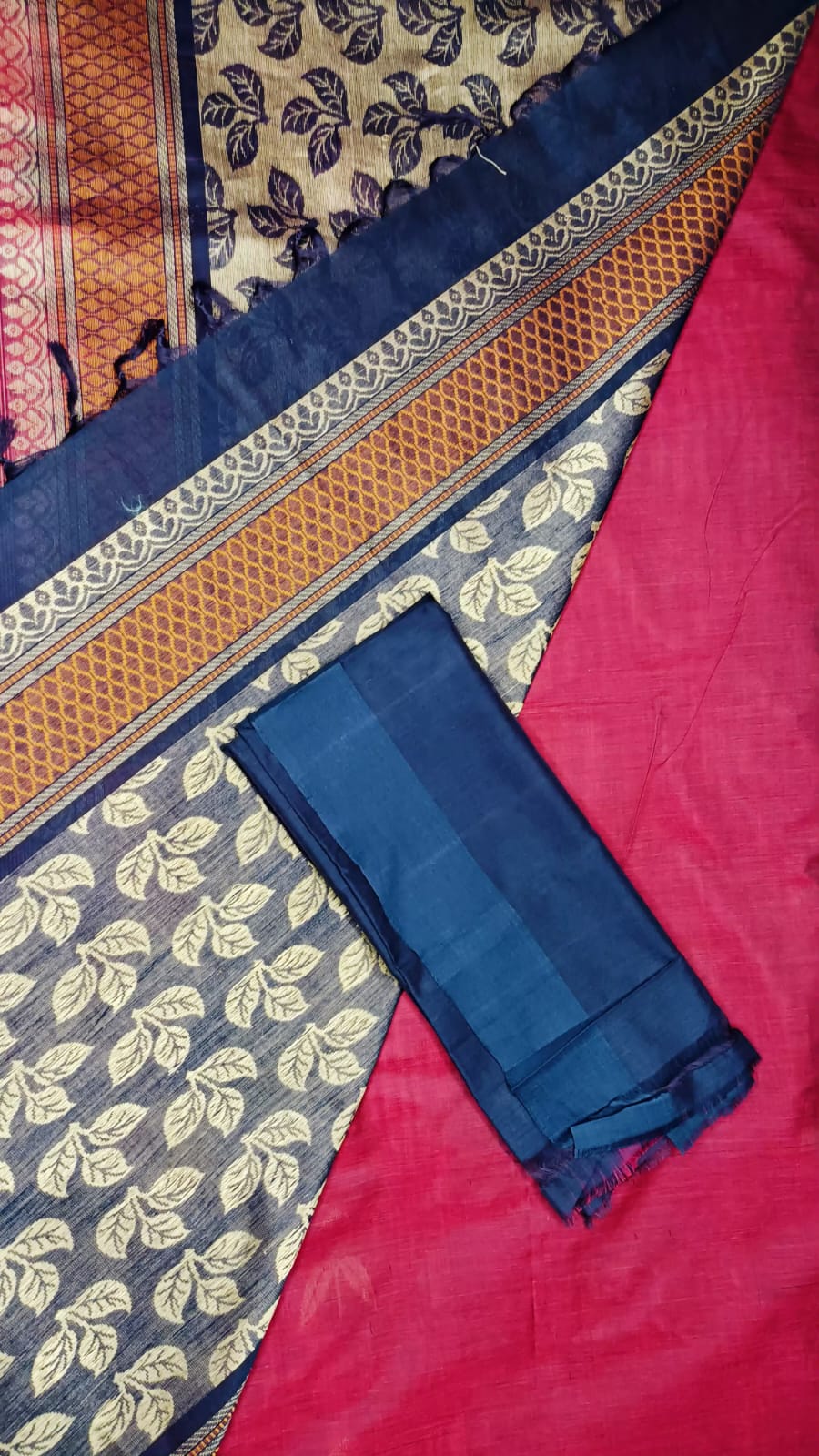 Pure Handloom Cotton 120/80 Saree