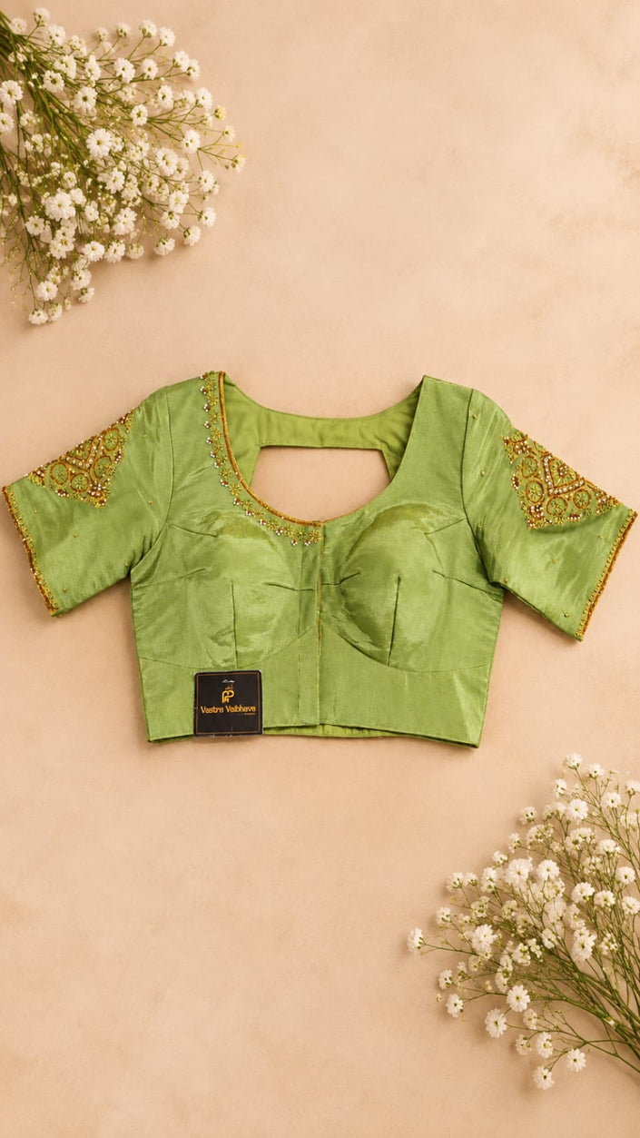HAND WORK BLOUSE - B2950